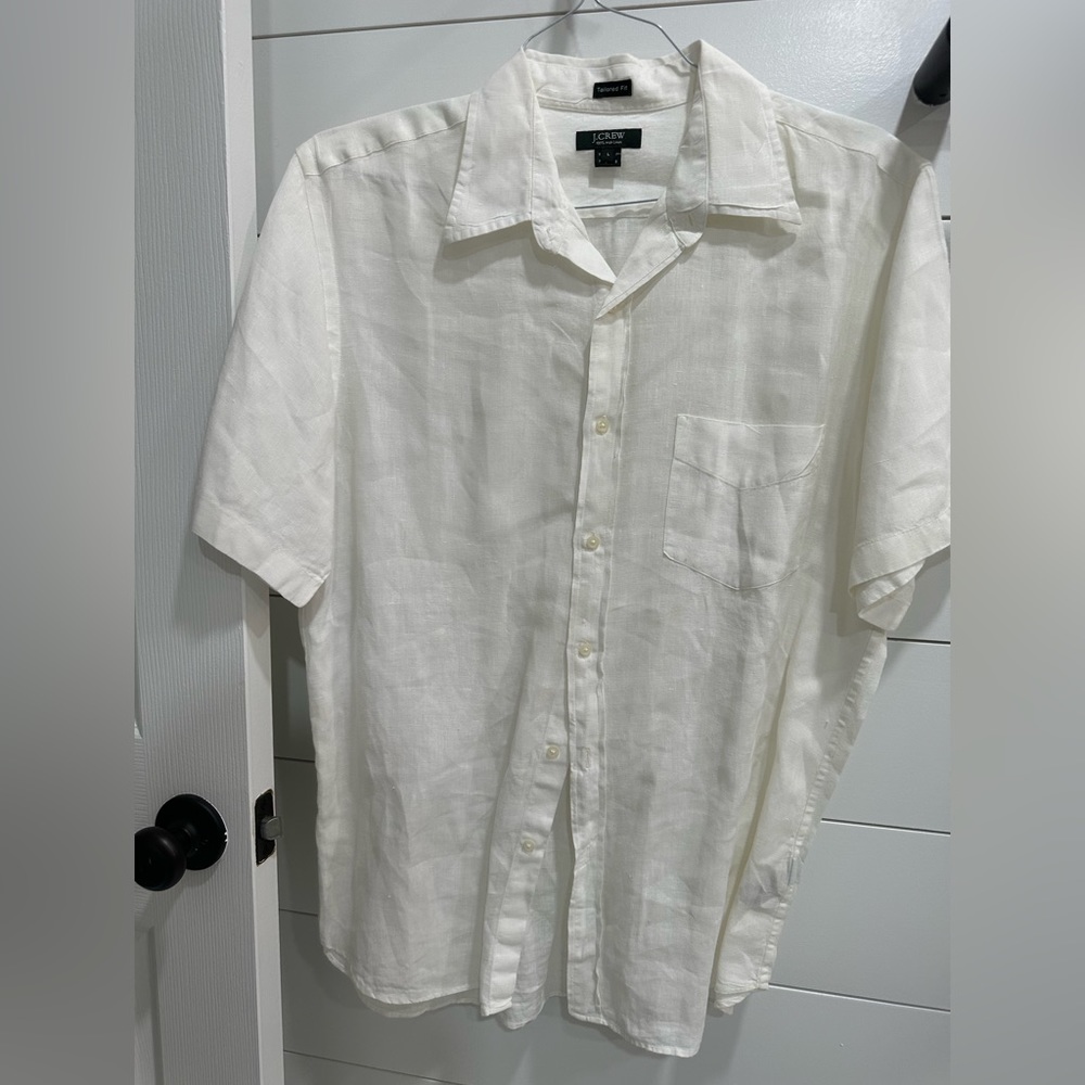 J. Crew 100% Irish Cotton Tailored Fit shirt
